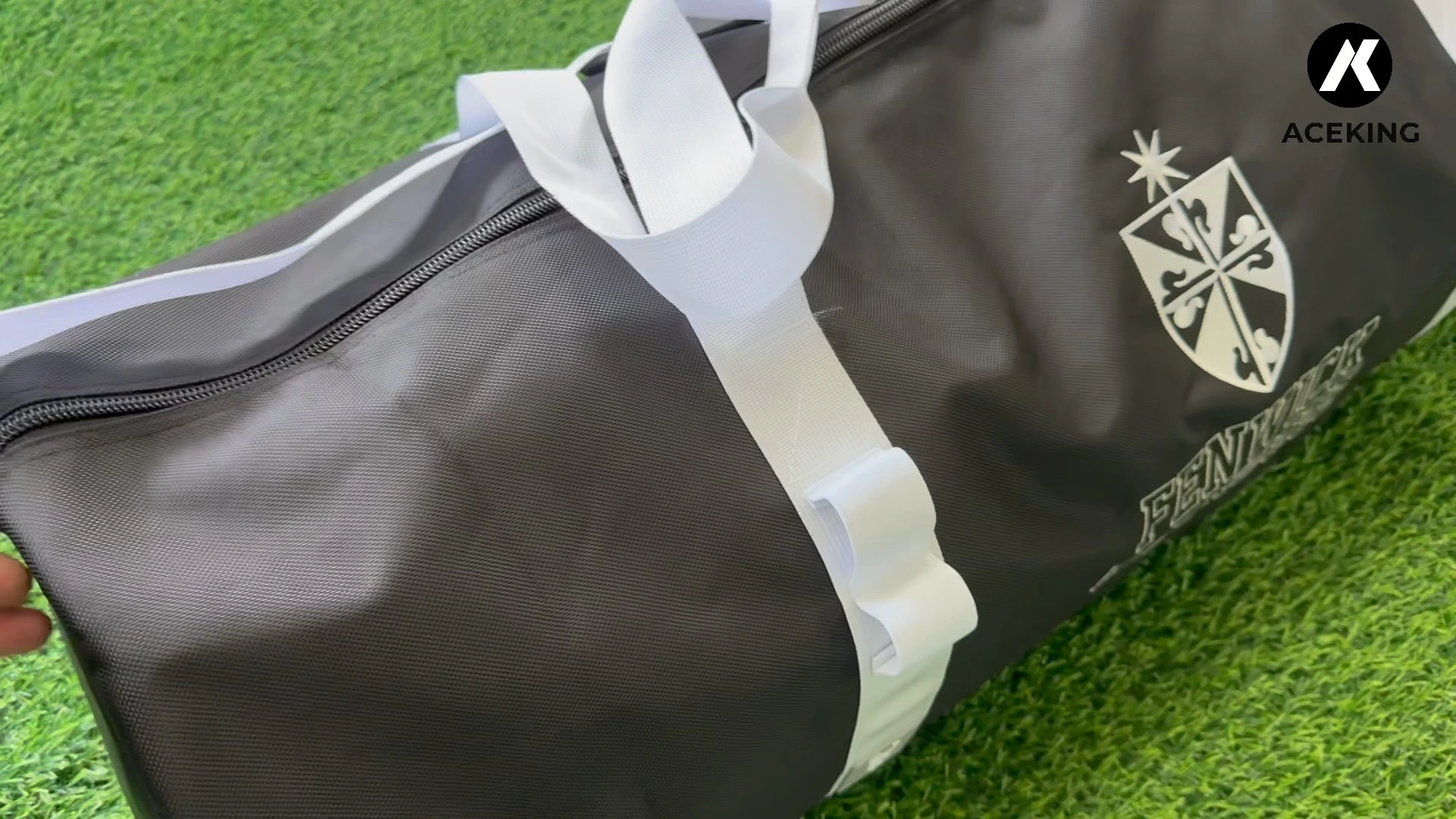 Aceking Lacrosse Equipment Bag with Stick Holders, Large Compartment for Storage – Ideal for Players and Coaches 1