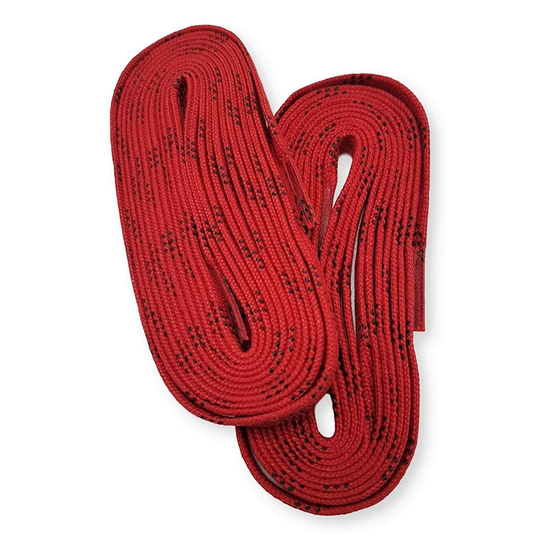 Lacets de patinage ciré pour le hockey & patinage artistique - Grip supplémentaire, résistant à la mêlée, longueurs multiples pour les jeunes & patinage pour adultes 1