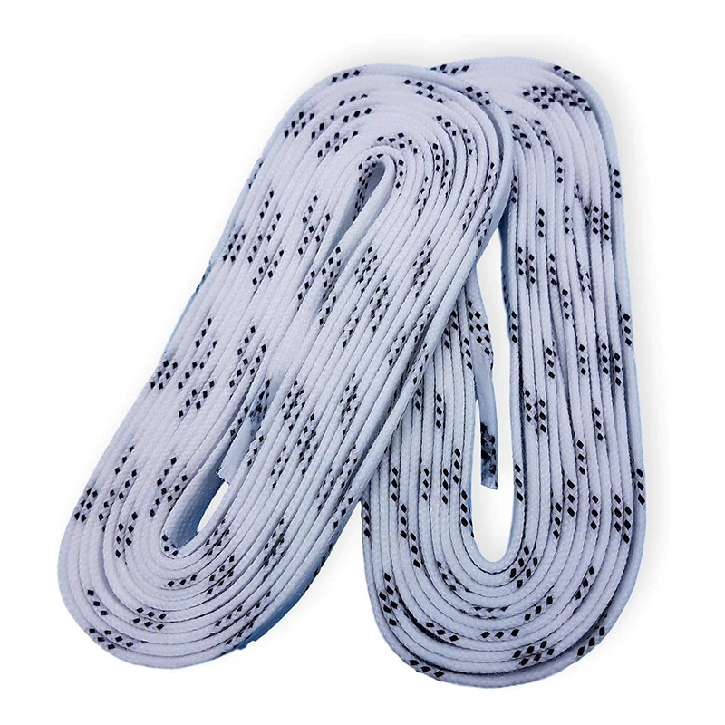 Lacets de hockey ciré - Lacets durables et moulés pour la glace & patinage en ligne - Couleurs sans glissement, plusieurs tailles & Couleurs 1