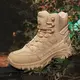 Mens Comfortable Work Boots Rubber by CHENG-HAO 2