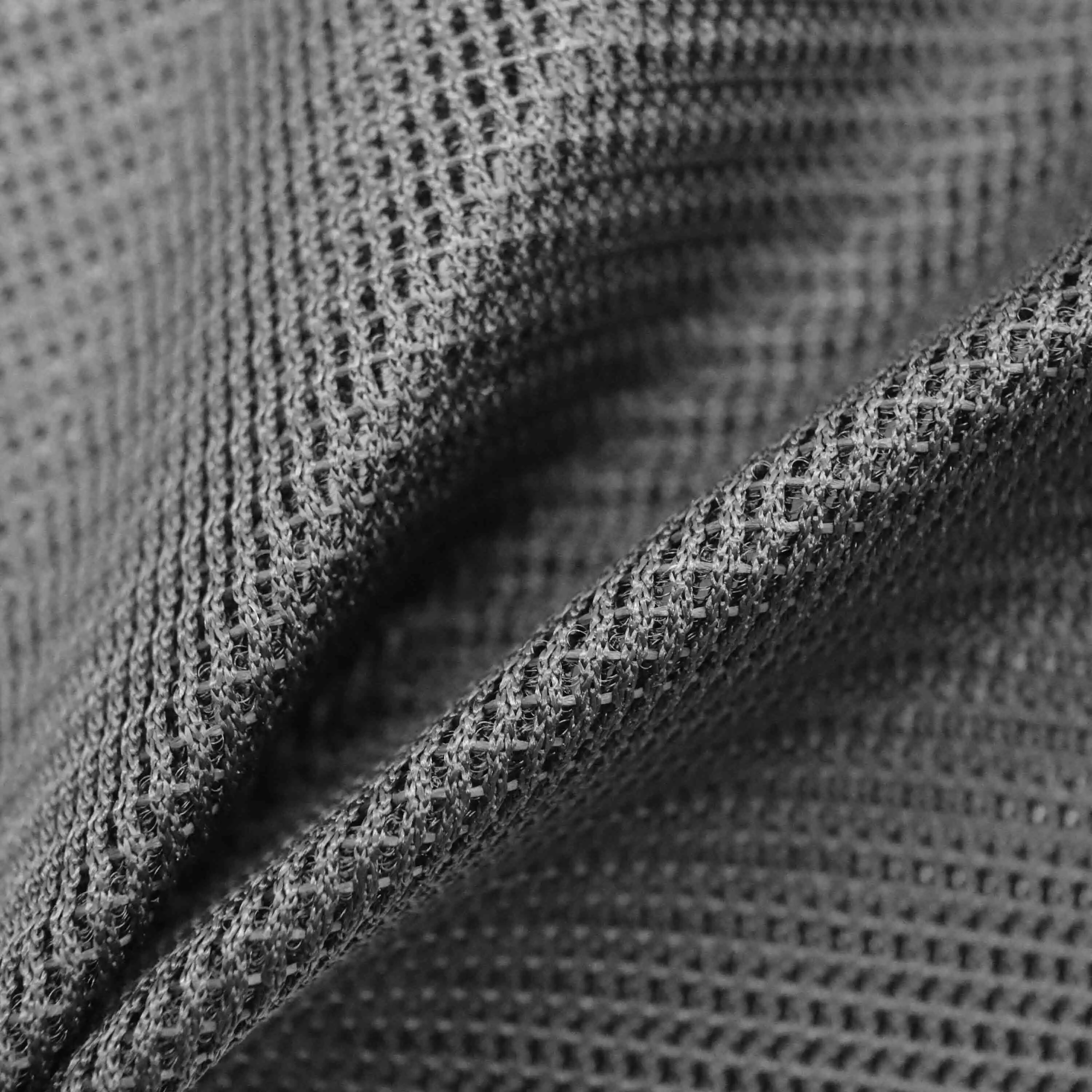 Warp knit regular double sided triple mesh HD2916 Full upper layered comfort breathable soft black three-dimensional layered semi-breathable 1