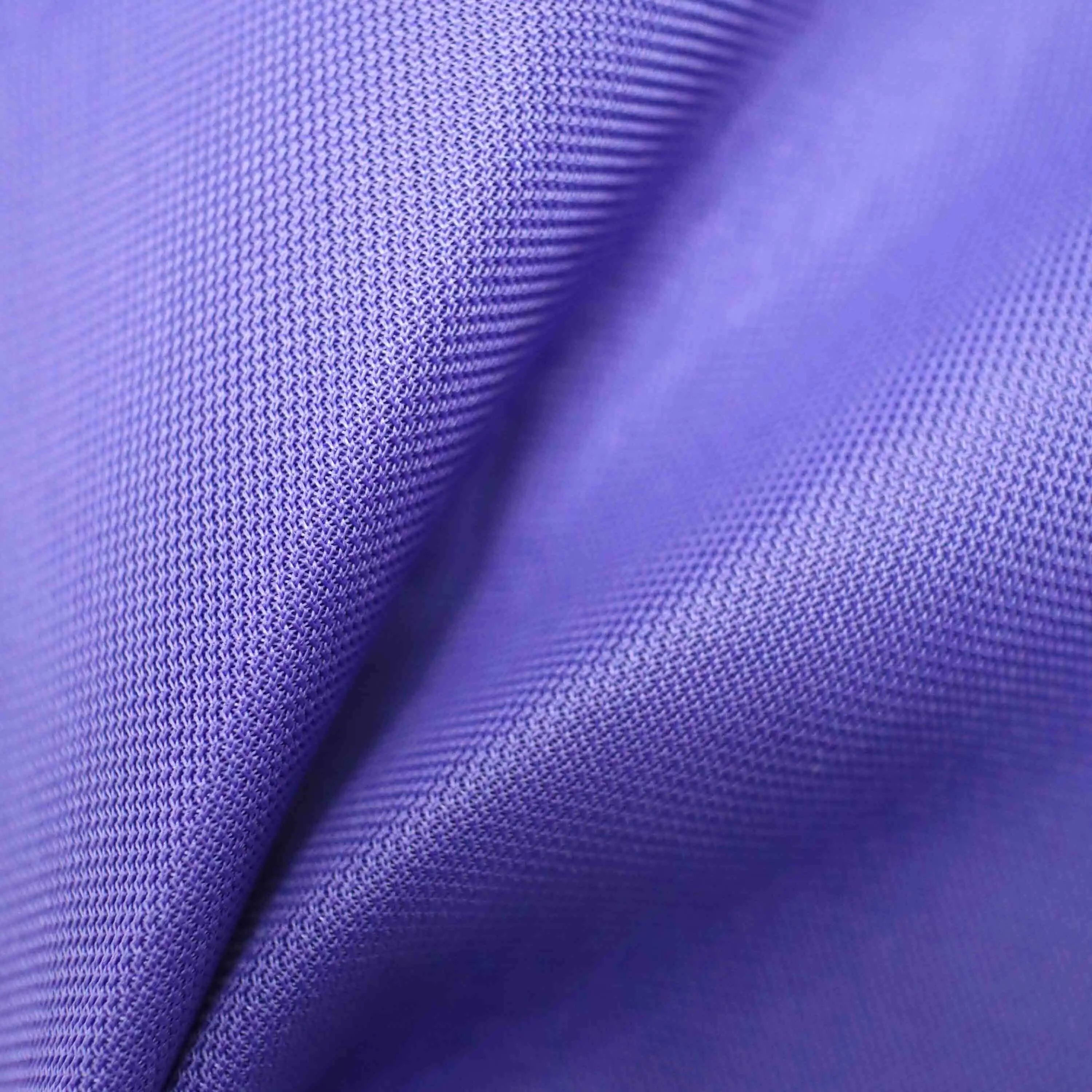 Warp-knitted double-sided single jacquard creel three-layer net SDJ6484X upper public edition comfortable, breathable, soft and purple 1
