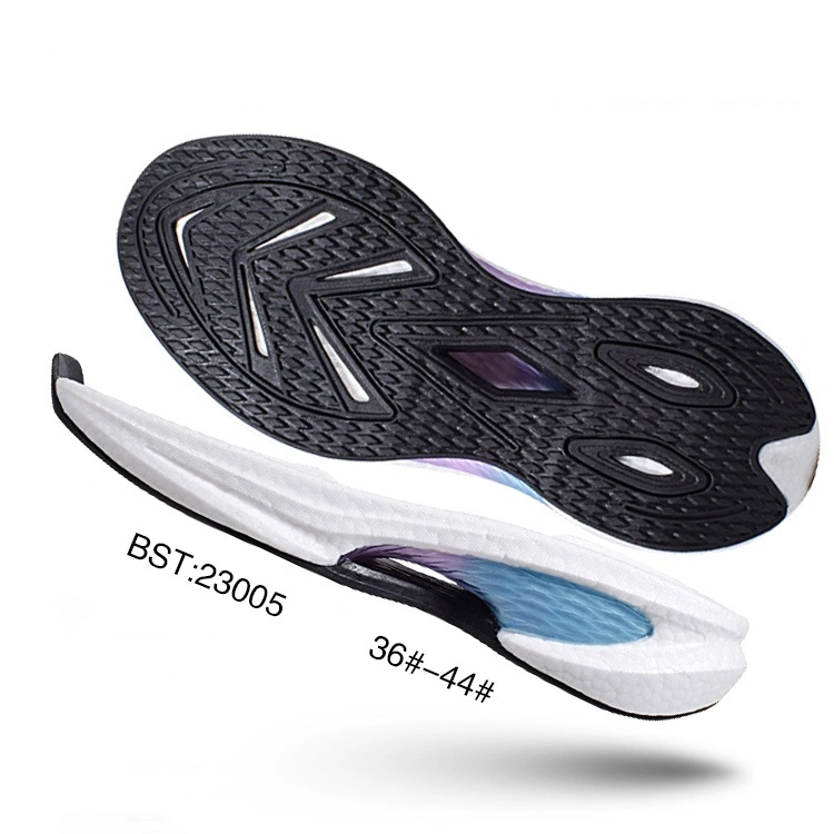 Shoes raw material soles customized QS-23005 size 36-44 popcorn RB TPU 1