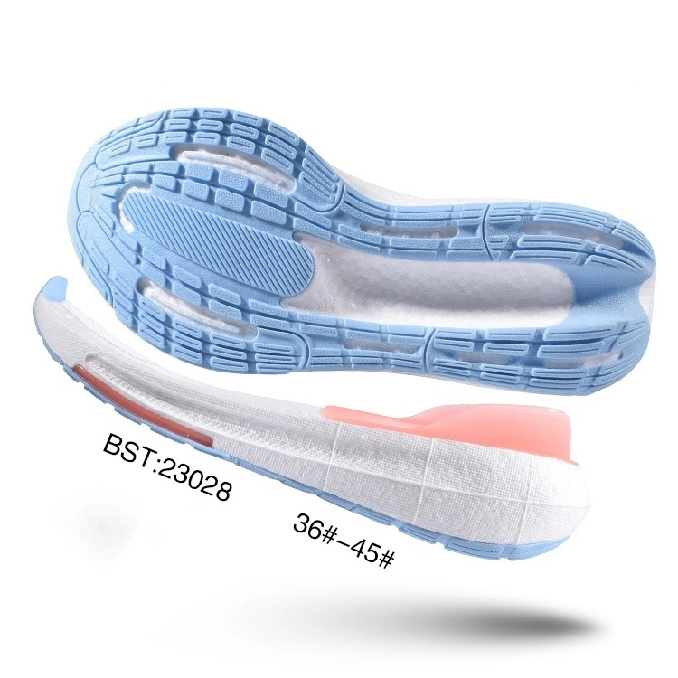 Sports shoes soles customized QS-23028 size 36-45 material popcorn RB TPU 1