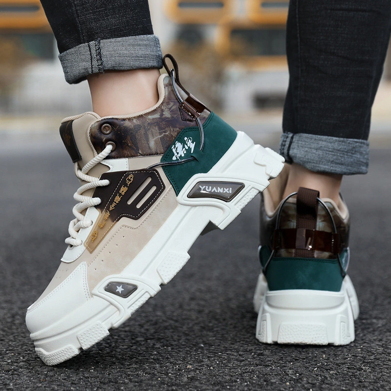 Shoes men's shoes autumn and winter 2024 new low-cut Forrest Gump shoes trend Joker platform shoes sports casual shoes. 1