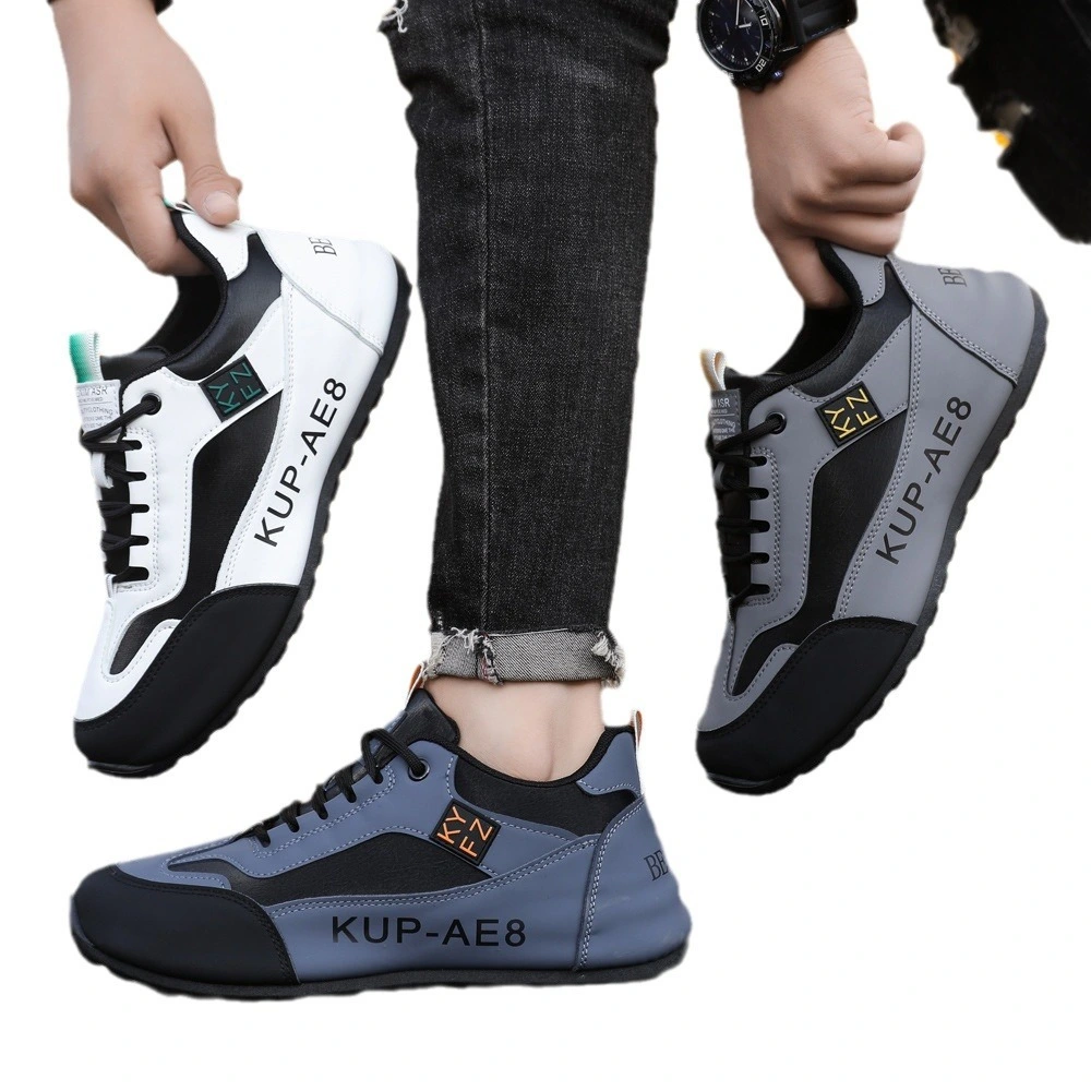 2025 new men's shoes autumn and winter men's casual sports shoes fashion casual shoes tide Joker shoes soft-soled student running shoes 1