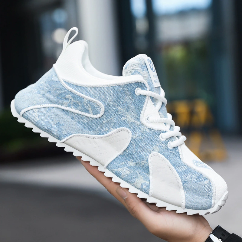 Men's shoes 2025 autumn and winter new Forrest Gump shoes bag bottom comfortable Joker breathable shoes fashion sports casual shoes men's models. 1