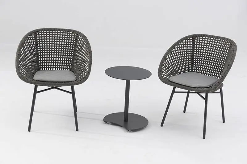 Aluminum Outdoor Table And Chair Waterproof Garden Dinner Outdoor Restaurant Furniture Sets 1