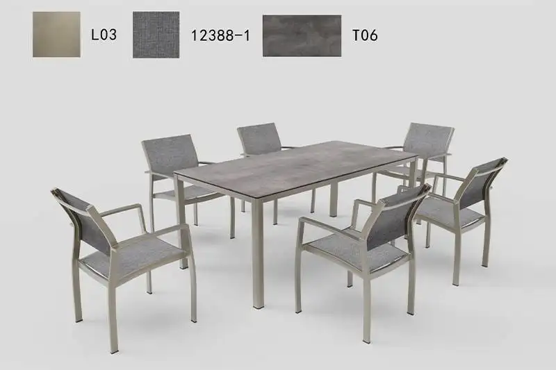 Outdoor Furniture Set sunbrella 2