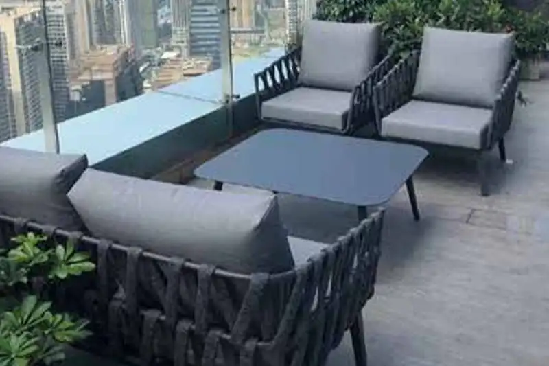 Outdoor Safa Set allaluminium60 3