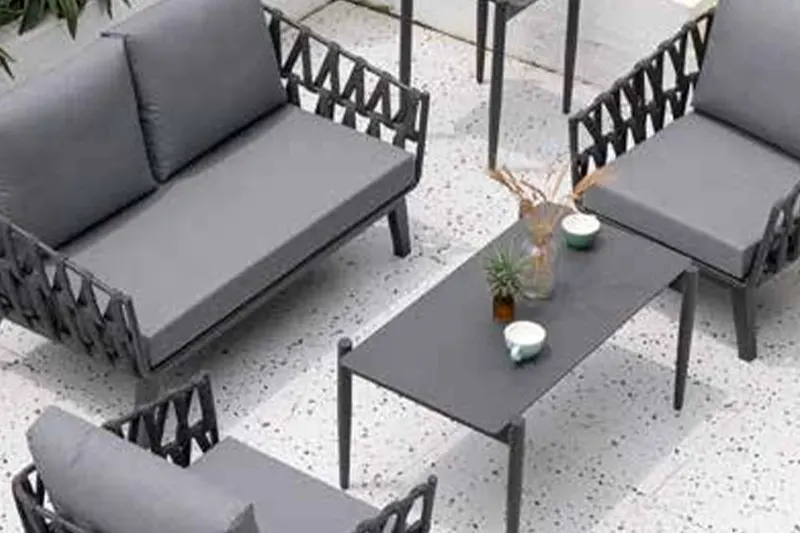 Outdoor Safa Set allaluminium60 2