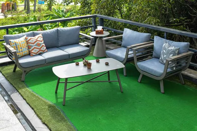 Outdoor Safa Set metal 3