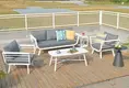 Outdoor Safa Set metal 2