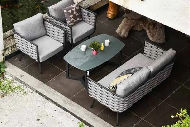 Outdoor Safa Set allaluminium72 2