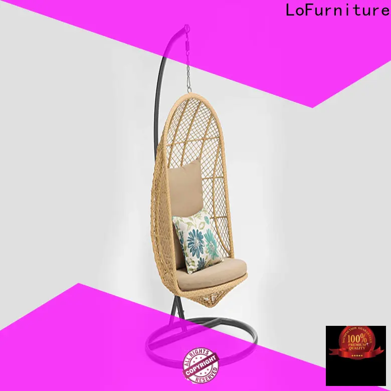 Outdoor Hanging Chair wicker 1