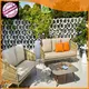 Outdoor Safa Set allaluminium4 1