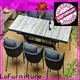 Outdoor Dining Table iron 1