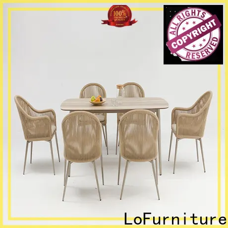 Outdoor Furniture Set marble 1
