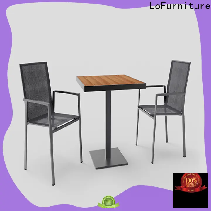 Outdoor Furniture Set wood 1