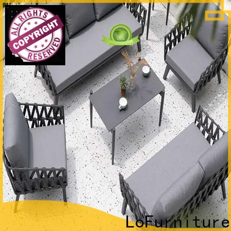 rounded Outdoor Safa Set 1