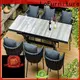 Outdoor Dining Table extensible 1
