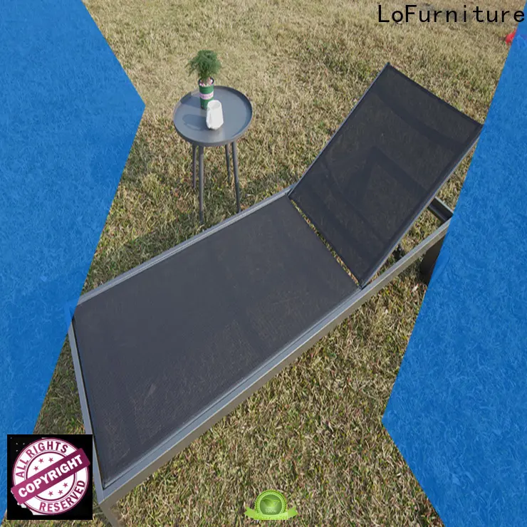 fabric Sun lounger 1