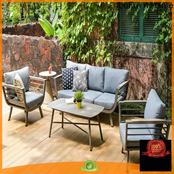 Outdoor Safa Set rattan 1