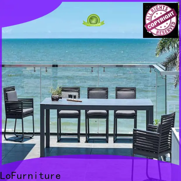 Outdoor Dining Table extensible5 1