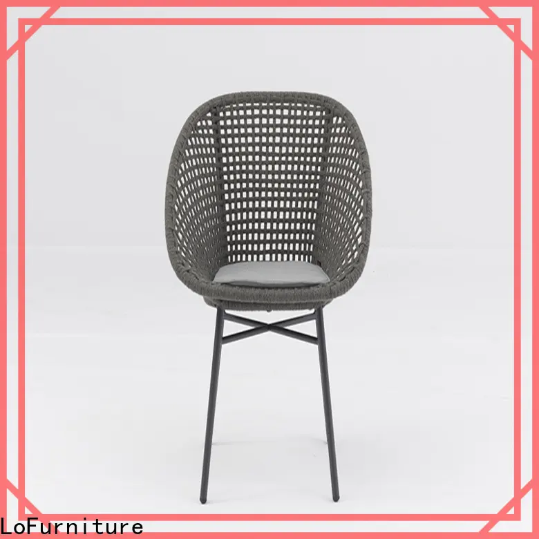 Outdoor chairs woven 1