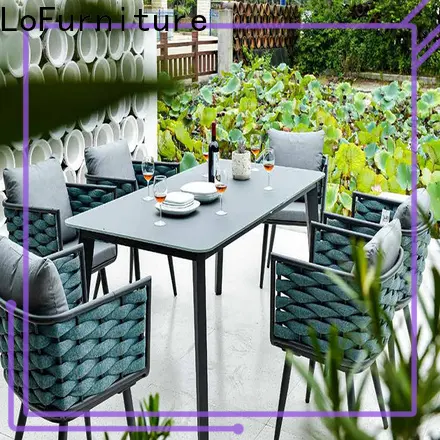 glass Outdoor Dining Table 1