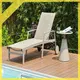 Sun lounger poolside 1