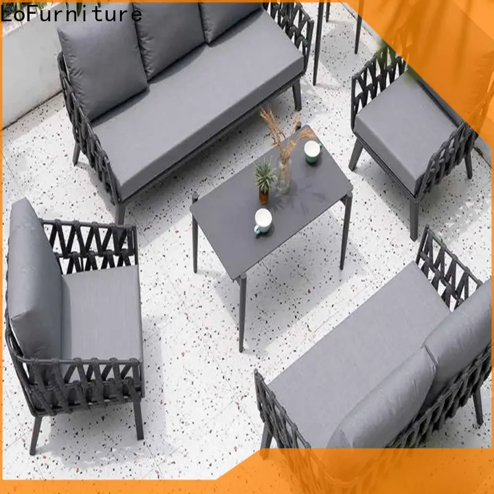 Outdoor Safa Set allaluminium60 1
