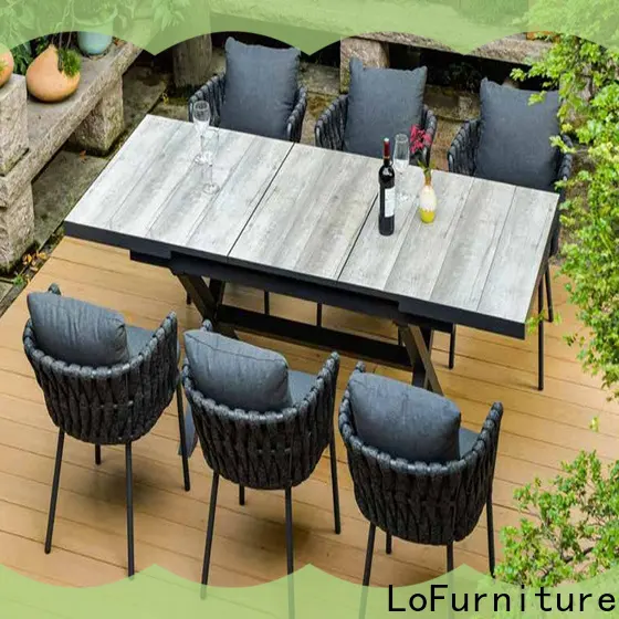 Outdoor Dining Table extensible14 1