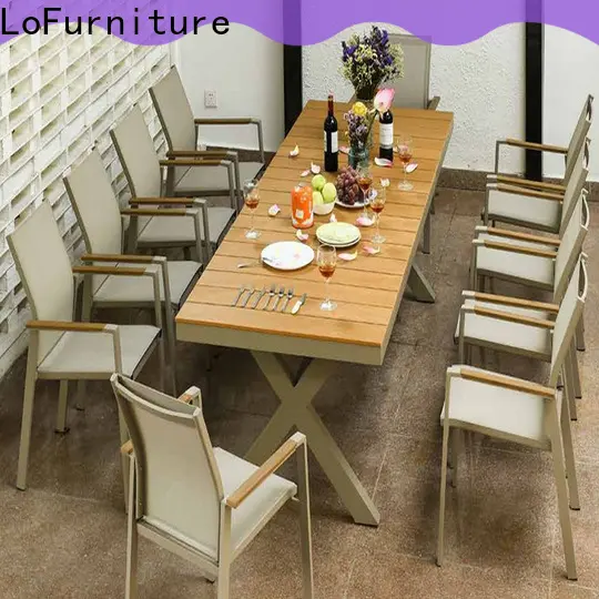 Outdoor Dining Table extensible15 1