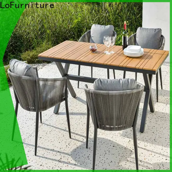 Outdoor Dining Table chairs 1