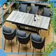 Outdoor Dining Table seaters6 1