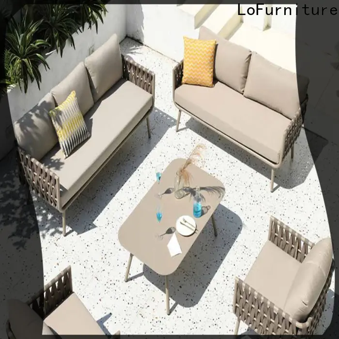 armless Outdoor Safa Set 1