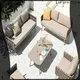 armless Outdoor Safa Set 1