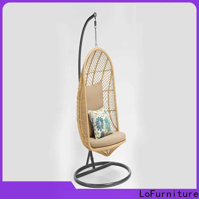 Outdoor Hanging Chair wicker1 1