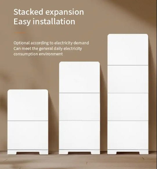 Sistema d'emmagatzematge d'energia domèstic tot en un Bateria amb inversors 2,56kwh 5,12 kwh 10,2kwh 15,36kwh 8