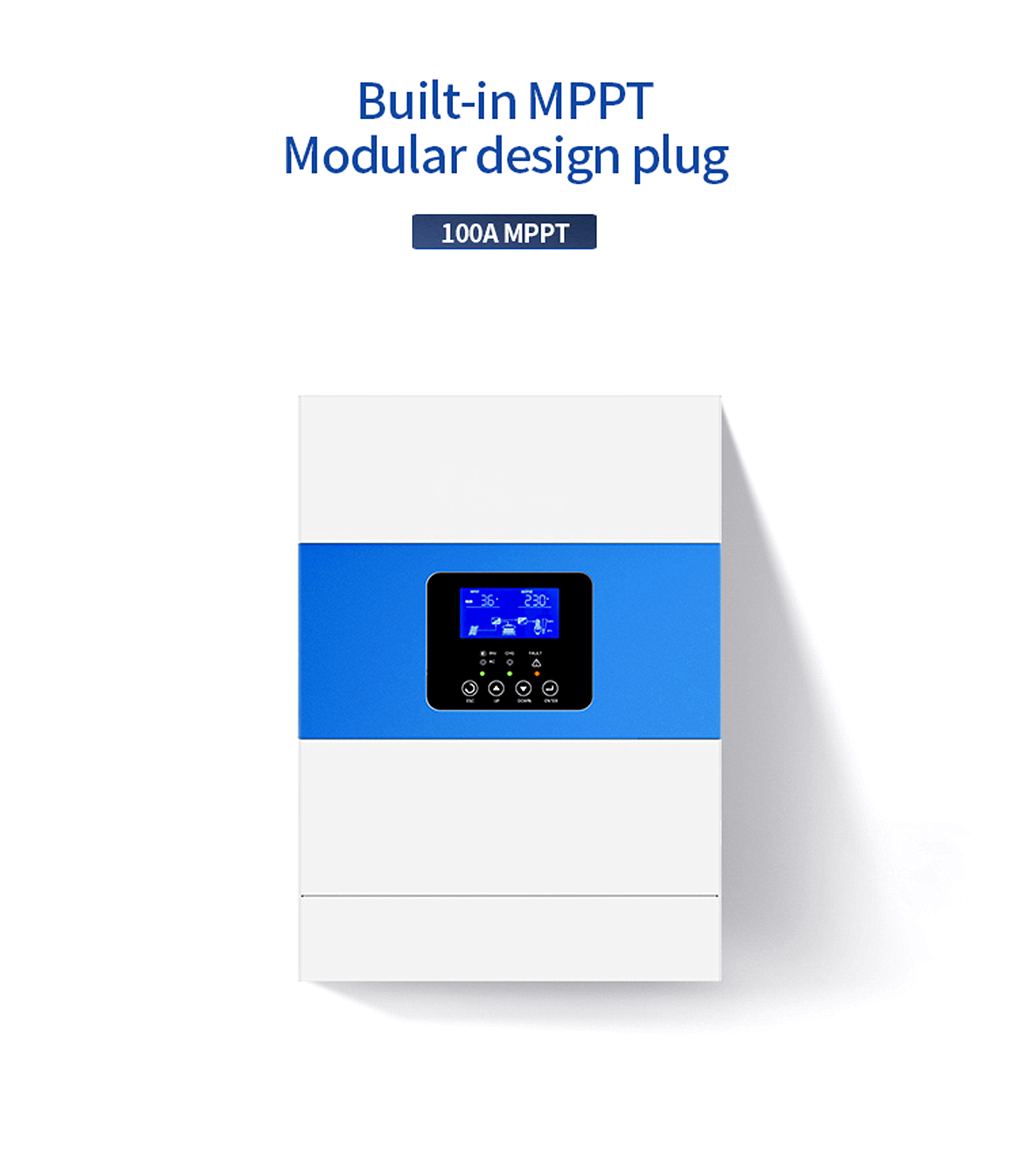 High Efficiency Pure Sine Wave Off-Grid Hnub Ci Inverter 3500VA 5500VA tsim rau kev siv off-grid 7