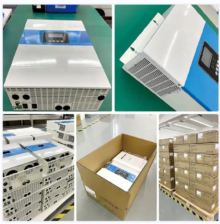 High Efficiency Pure Sine Wave Off-Grid Hnub Ci Inverter 3500VA 5500VA tsim rau kev siv off-grid 10