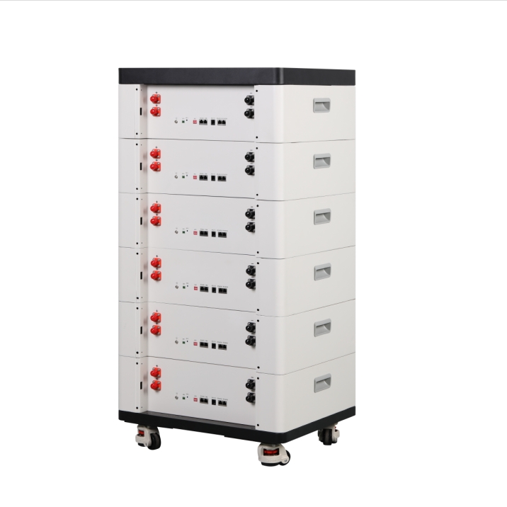 సర్దుబాటు చేయగల బ్యాటరీ పరిమాణం యూరోపియన్ స్టాండర్డ్ స్టాక్ చేయగల బ్యాటరీ ప్యాక్ 51.2V తయారీదారు | iFlowPower 12