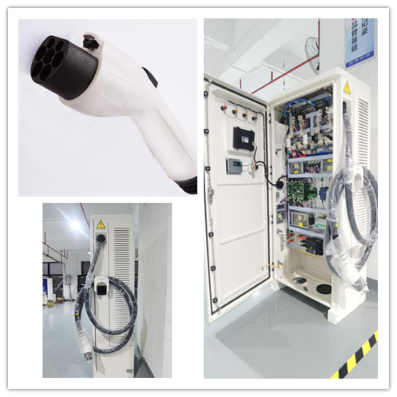 60KW ରୁ 320KW GB / T ଚାର୍ଜ ପାଇଲ ଇଭି ଚାର୍ଜିଂ ଷ୍ଟେସନ ଦ୍ରୁତ ବ electric ଦ୍ୟୁତିକ ଯାନ ଚାର୍ଜିଂ ଷ୍ଟେସନ | iFlowPower 8