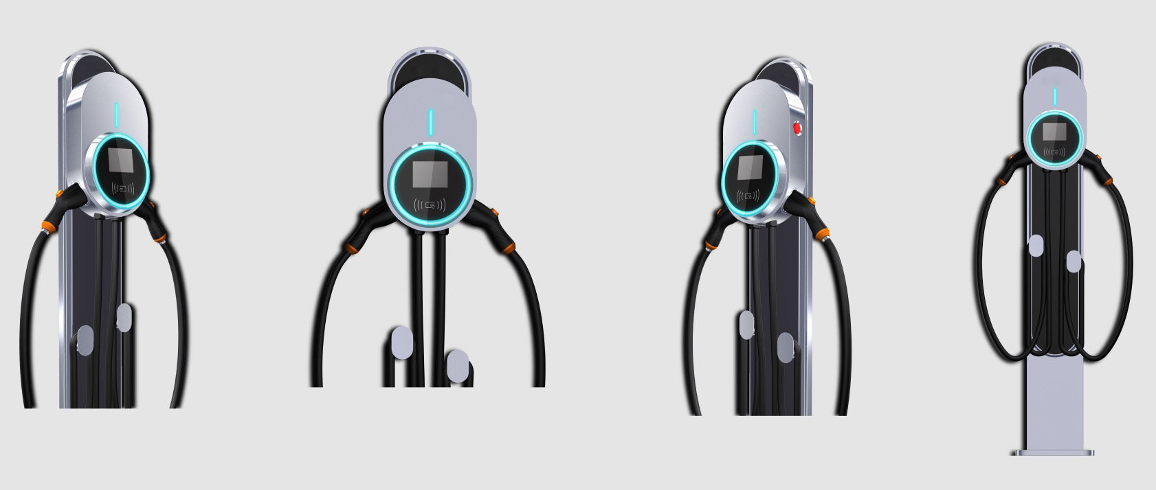 ឧបករណ៍បញ្ចូលភ្លើងអគ្គិសនី 11kw ស្ថានីយ៍រថយន្ត ev charger Ac Ev Charging Station Cars Company - iFlowPower 7