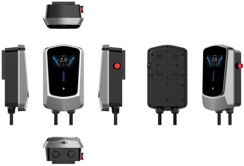 wallbox solairuan muntatutako 7kw 32A auto elektrikoa automobila kargatzeko pila Produktuak | iFlowPower 8
