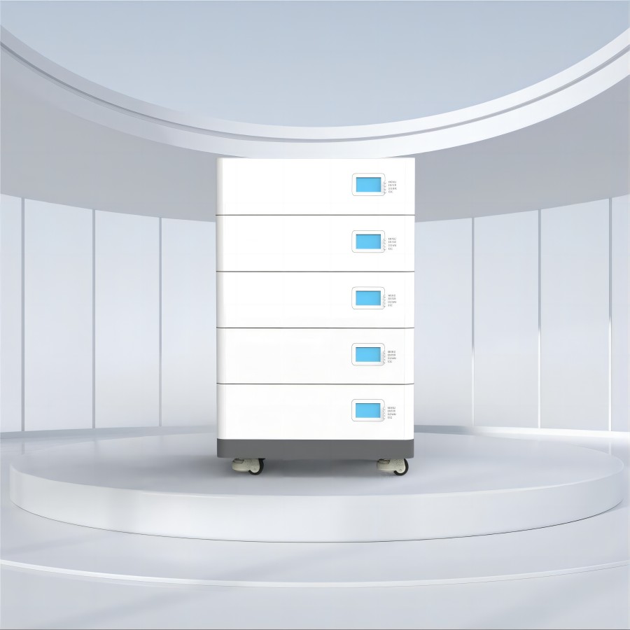 家庭用メーカー向けのカスタマイズされた太陽光発電バッテリーストレージ 51.2V 500ah 積み重ね可能な再生可能エネルギーバッテリーストレージ 13