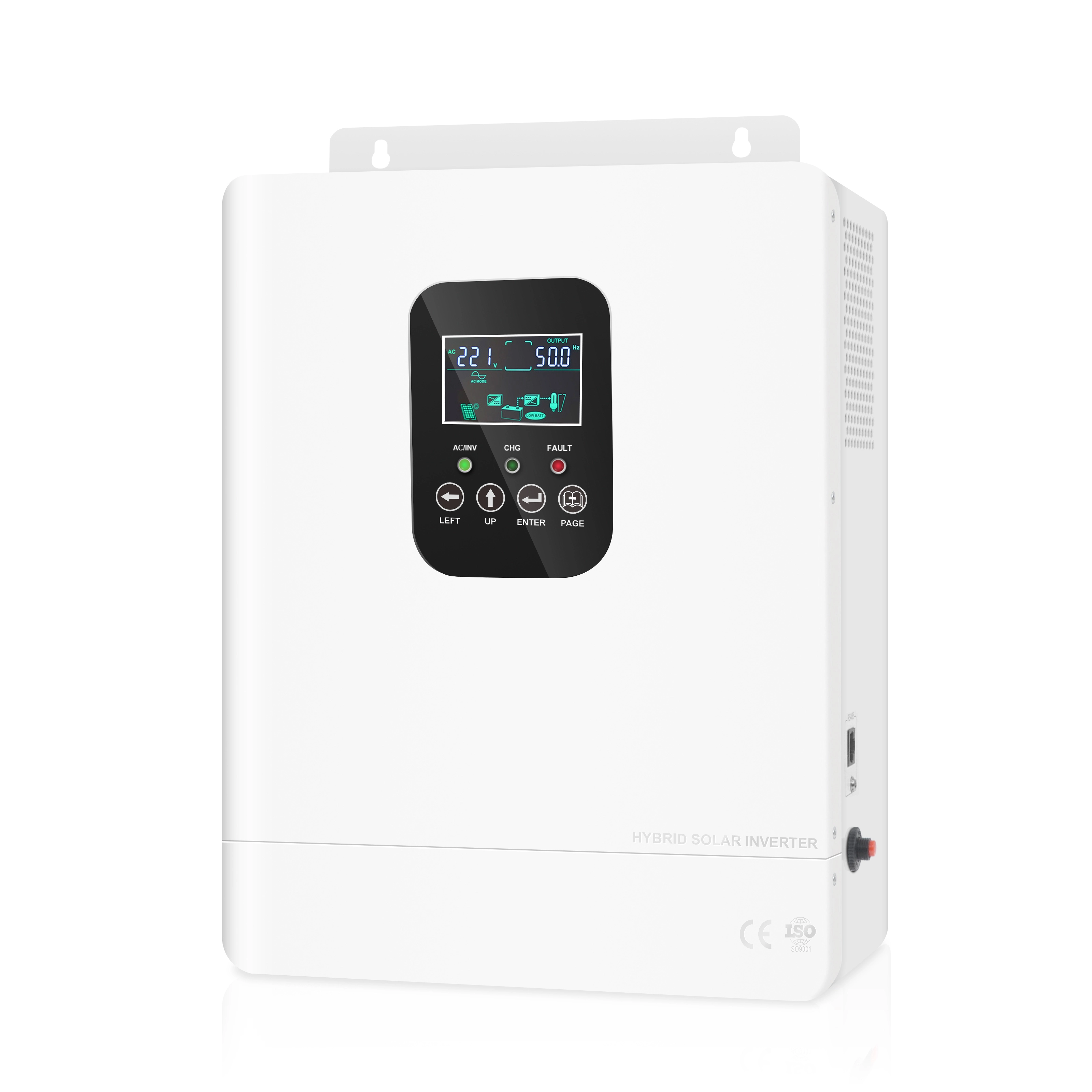 Лепшы высокачашчынны гібрыдны сонечны інвертар 48v 1Kw On Off Grid Solar Inverter Price Company - iFlowPower 1