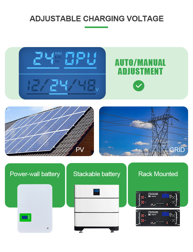 شبکه با کیفیت ساخته شده در MPPT فرکانس بالا اینورتر تجاری خانگی سازنده | iFlowPower 8