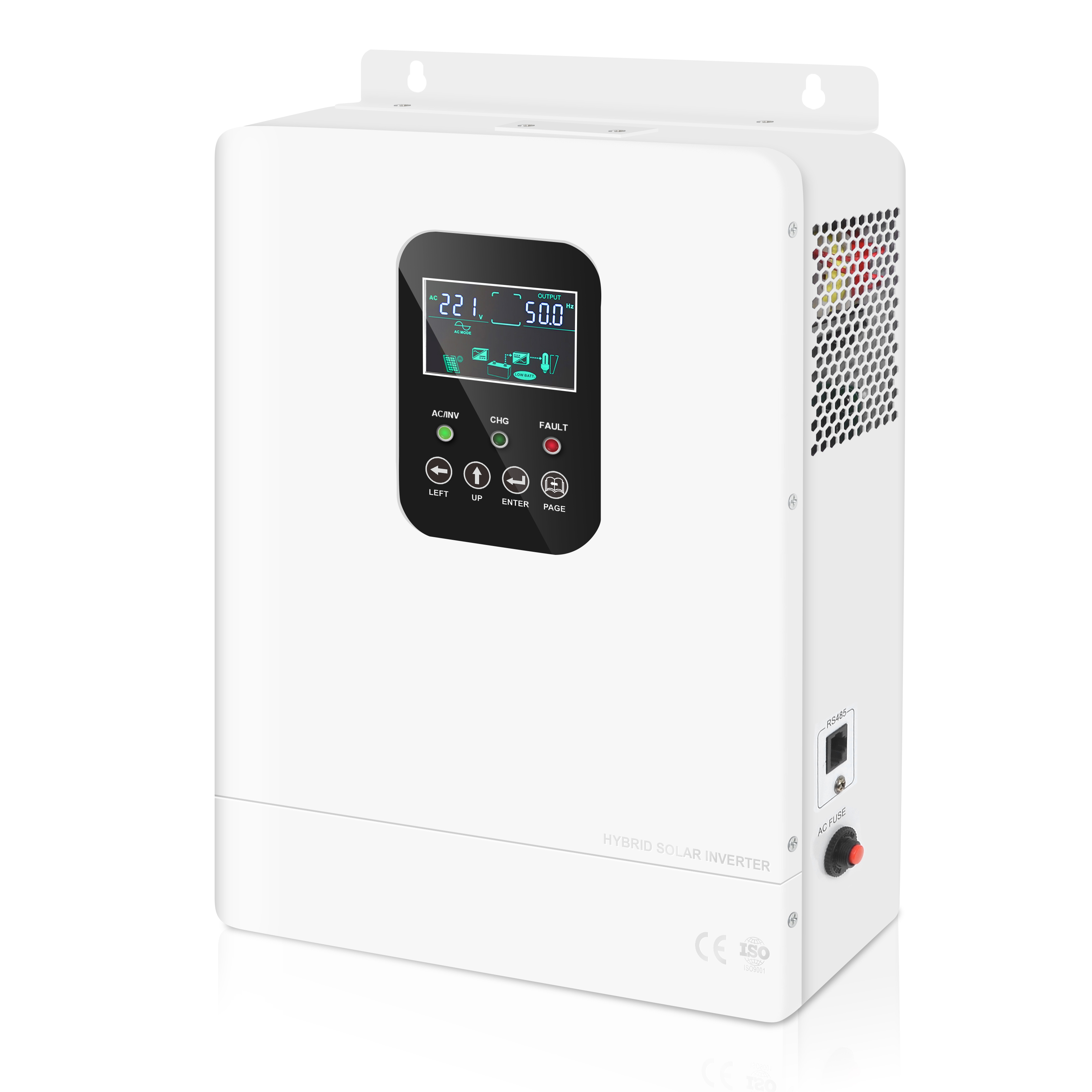 Лепшы высокачашчынны гібрыдны сонечны інвертар 48v 1Kw On Off Grid Solar Inverter Price Company - iFlowPower 14